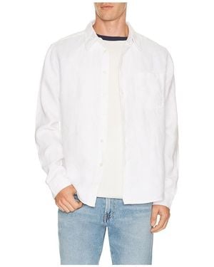 Citizens of Humanity Single Pocket Work Shirt - White