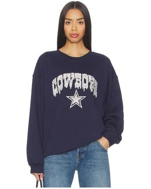 The Wild Collective Sweatshirt Dallas Cowboys - Blau