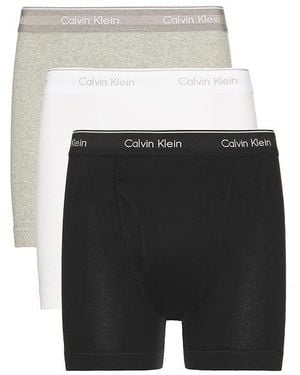 Calvin Klein Cotton Classic Boxer Brief 3-Pack - White