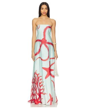 Muma World Ursa Strapless Maxi Dress - White