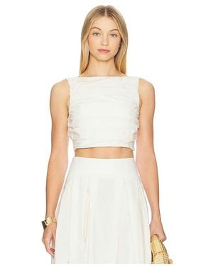 Camila Coelho Maisy Top - White