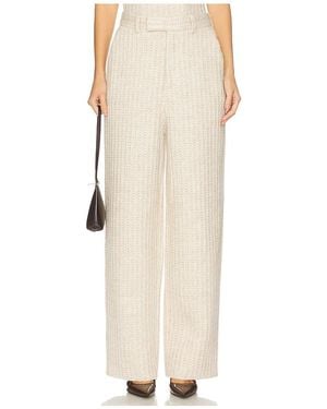 GIUSEPPE DI MORABITO Waffle Knit Pant - Natural