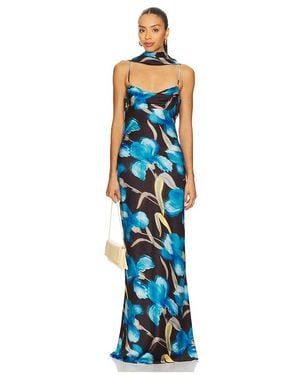 Rebecca Vallance Ingrid Gown - Blue