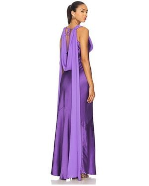 Runaway the Label X Revolve Gabriella Maxi Dress - Purple