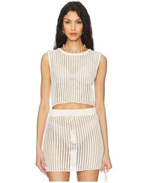 LSPACE Sander Top - White