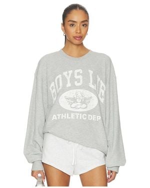 Boys Lie Sweatshirt Mit Rundhalsausschnitt Lie Athletic Dept V3 - Weiß