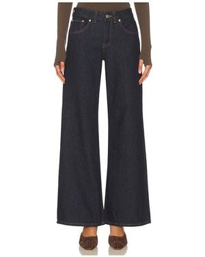 Dr. Denim Pierna Ancha Rhue En Color Azul Talla (También En 27, 28, 29, 30) - Negro