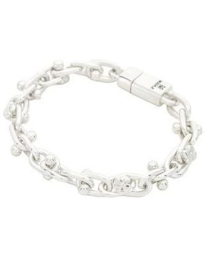 MAPLE Brazalete Tropique En Color Plateado Metã¡Lico Talla (Tambiãn En 20Cm) - Negro