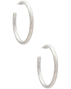 Casa Clara Annie Hoops - White
