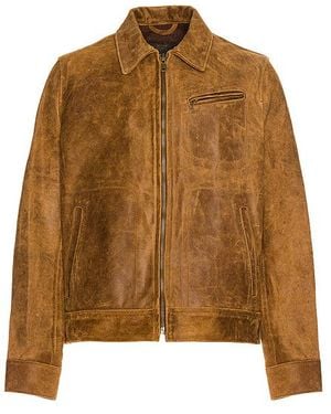 Schott Nyc Jacke Duke - Braun