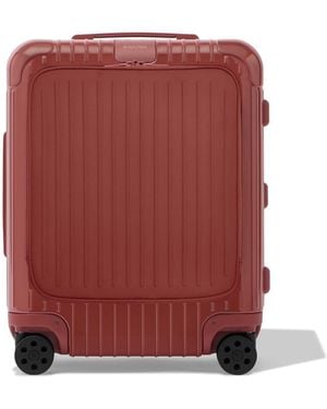 RIMOWA Essential Sleeve Cabin Plus Carry-on Suitcase - Red
