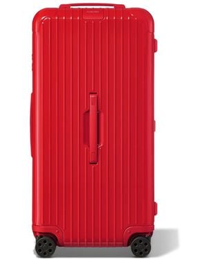 RIMOWA Essential Trunk Plus Large Check-in Suitcase - Red