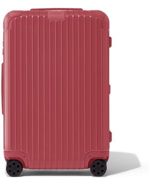 RIMOWA (リモワ) エッセンシャル チェックイン M スーツケース - レッド
