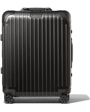 メンズ RIMOWA (リモワ) オリジナル パイロット スーツケース ブラック