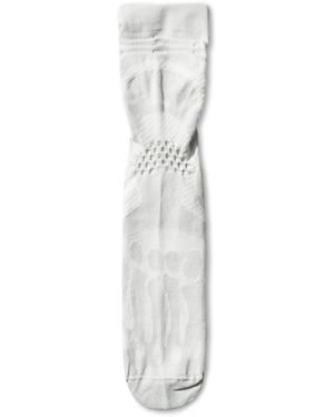 ROA Bones Logo Q-Skin Technical Crew Socks Soft Goods - White