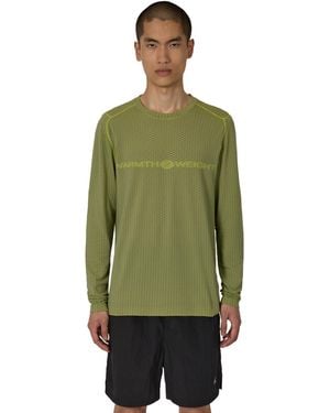 ROA Hivee Dryarn Lightweight Seamless Long Sleeve Sweatshirts - Green