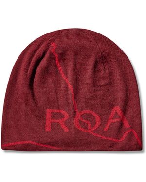 ROA Logo Wool Beanie Soft Goods - Red