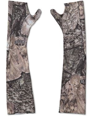 ROA Tatli Upf Plus 50 Arm Sleeves Gloves And Scarves - White