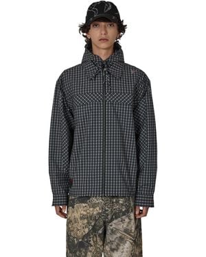 ROA Aair Floweave Long Sleeve Hooded Shirt Shirts - Grey