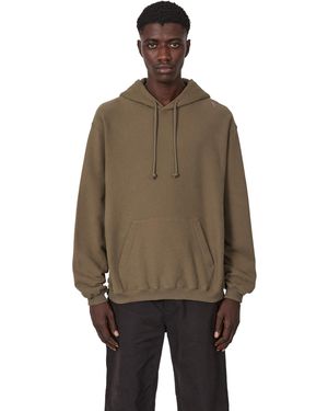 ROA Logo Hoodie Tops - Brown