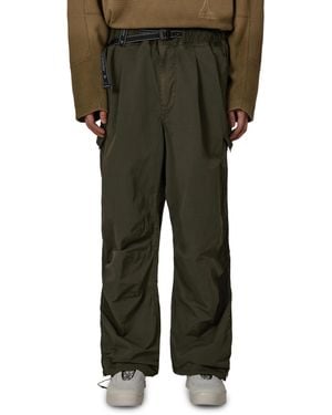 ROA X And Wander Garment-Dyed Trousers Trousers - Green