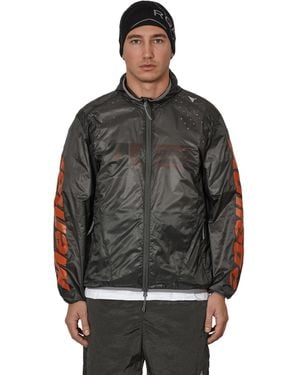 ROA X Mental Athletic Hue Packable Wind Jacket Coats And Jackets - Black