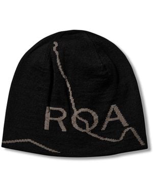 ROA Logo Wool Beanie Hats - Black