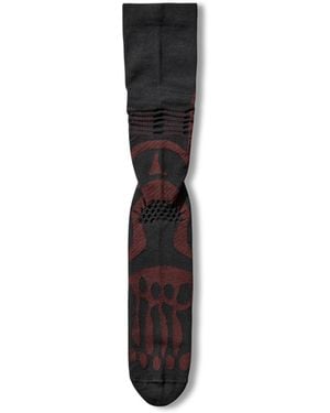 ROA Bones Logo Q-Skin Technical Socks Soft Goods - Black