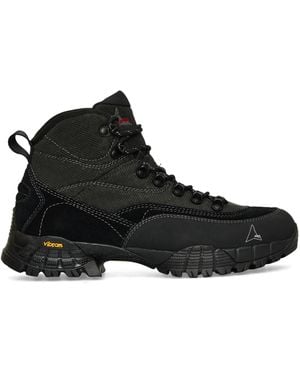 ROA Andreas Raw Boots - Black