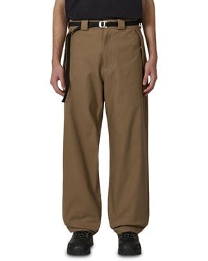 ROA Buckle Chino Pant Trousers - Natural
