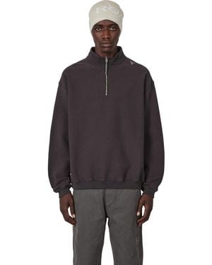 ROA Logo Half Zip Jumper Tops - Blue