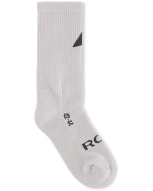 ROA Logo Biofil Socks Underwear - White
