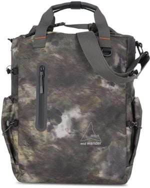 ROA X And Wander 2Way Tote Bag Camouflage Bags And Backpacks - Grey