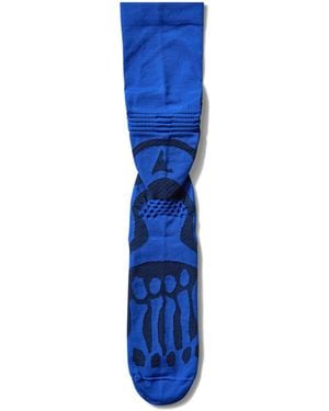 ROA Bones Logo Q Skin Technical Socks Underwear - Blue