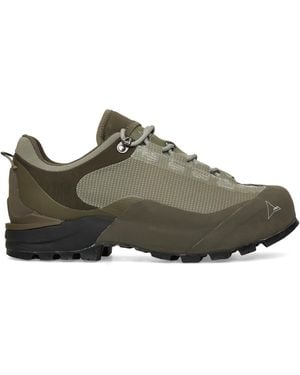 ROA Hida Low Trainers - Green