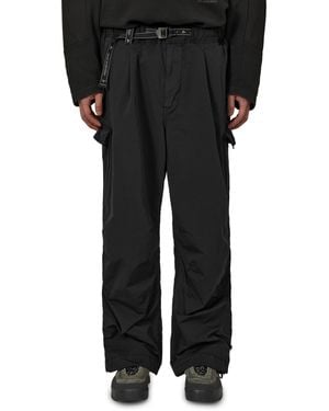 ROA X And Wander Garment-Dyed Trousers Trousers - Black
