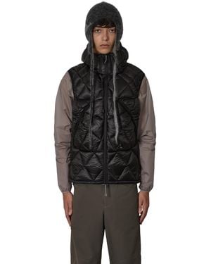 ROA Nuna 800 Fill Power Hooded Down Vest Coats And Jackets - Black