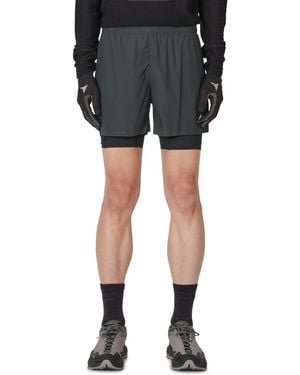 ROA Helder 5 Inch 2-In-1 Running Shorts Bottoms - Gray