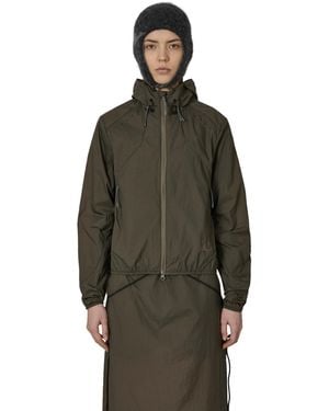 ROA Gly See Through Windbreaker Coats And Jackets - Green