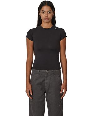 ROA Logo Baby Tee Tops - Black