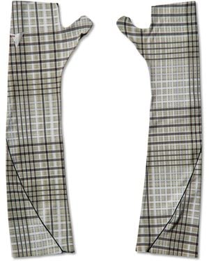 ROA Tatli Upf Plus 50 Arm Sleeves Gloves And Scarves - White