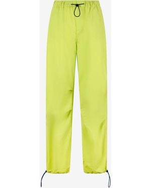 Roberto Cavalli Pantaloni Sportivi Con Monogram Jc Sul Retro - Giallo
