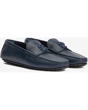 Roberto Cavalli Leather Loafers - Blue
