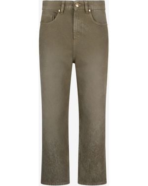 Roberto Cavalli Cropped Jeans - Green