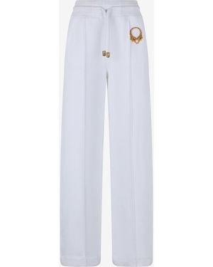 Roberto Cavalli Roar Pants - White