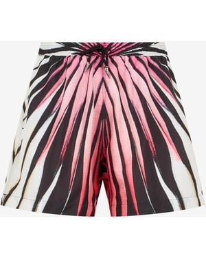 Roberto Cavalli Badeanzug Mit Ray Of Paradise-Print - Rot