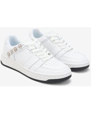 Roberto Cavalli Low Top Trainers - White