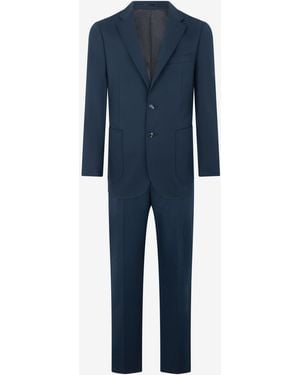 Roberto Cavalli Cotton Suit - Blue