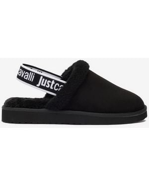 Roberto Cavalli Scarpe Sabot Stile Comfy Nere - Nero