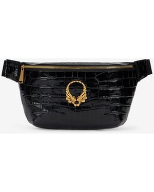 Roberto Cavalli Roar Belt Bag Leather - Black